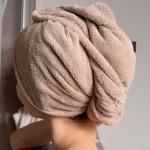 Рушник-тюрбан для волосся invisibobble SET Cozywrap