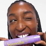 Зубна паста зі смаком виноградної жуйки Hismile Grape Bubblegum Toothpaste 60g