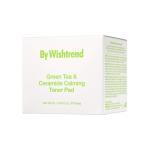 Заспокійливі охолоджуючі тонер-пади By Wishtrend Green Tea Ceramide Calming Toner Pad 70 шт