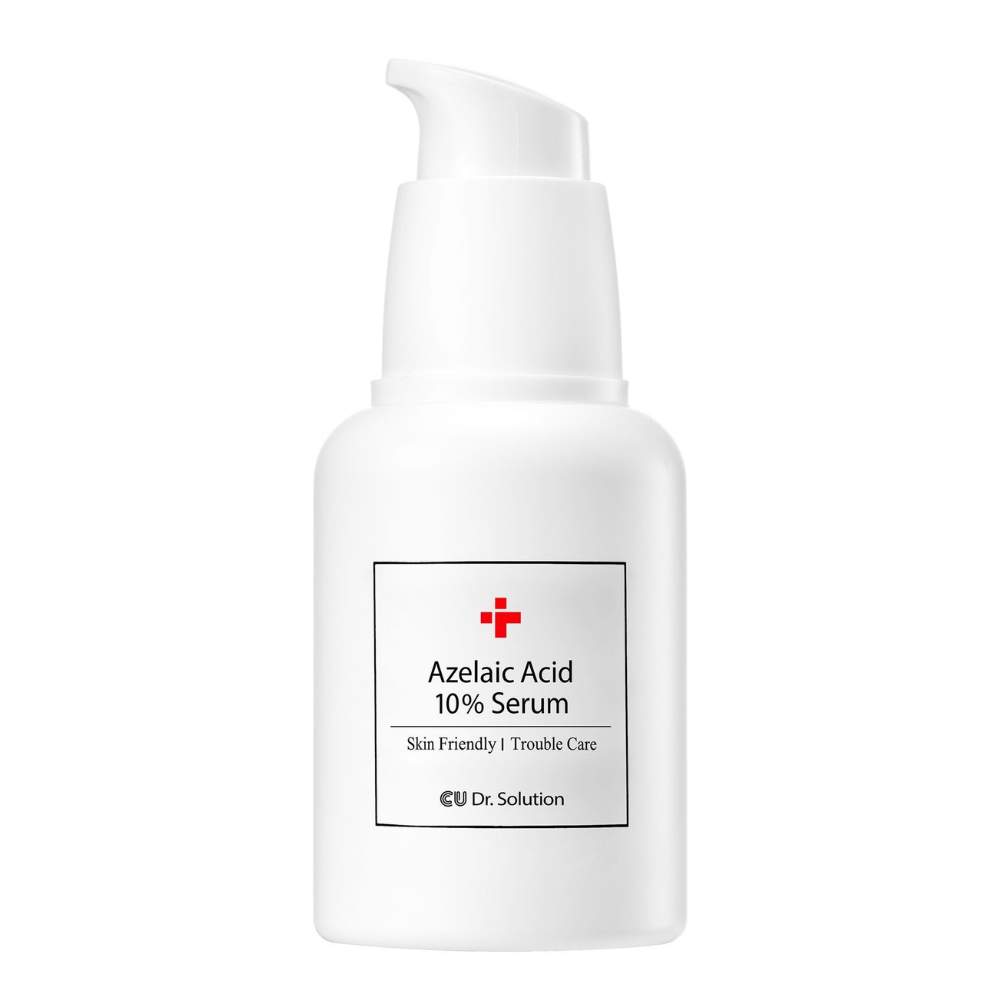 Протизапальна освітлююча сироватка з азелаїновою кислотою 10% CU Skin Dr. Solution Azelaic Acid 10% Serum 30 ml