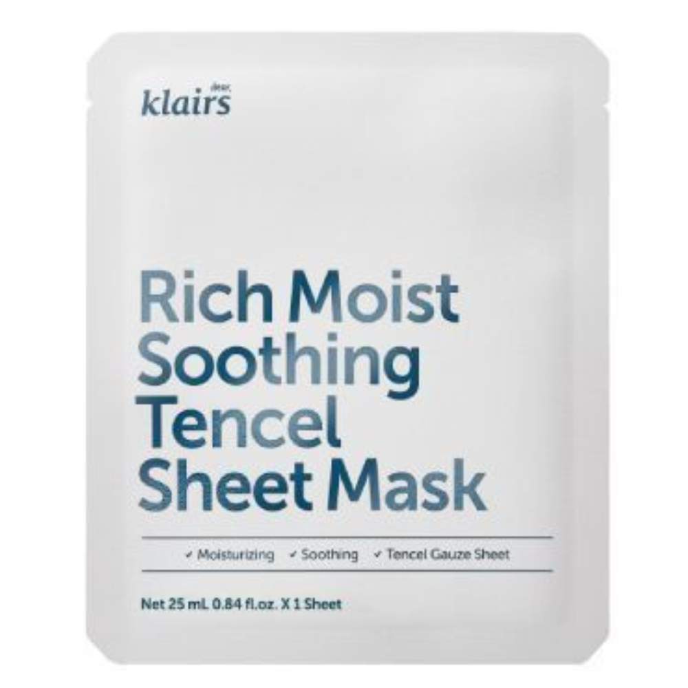 Тканева маска Dear, Klairs Rich Moist Soothing Mask 25 мл