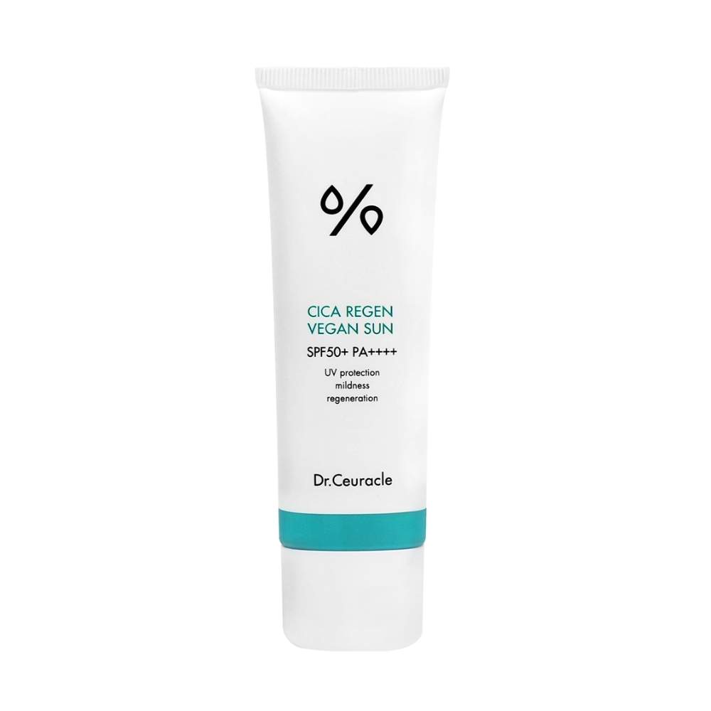 Сонцезахисний веганський крем з центелою азіатською SPF50+ PA++++ Dr. Ceuracle, 50 мл