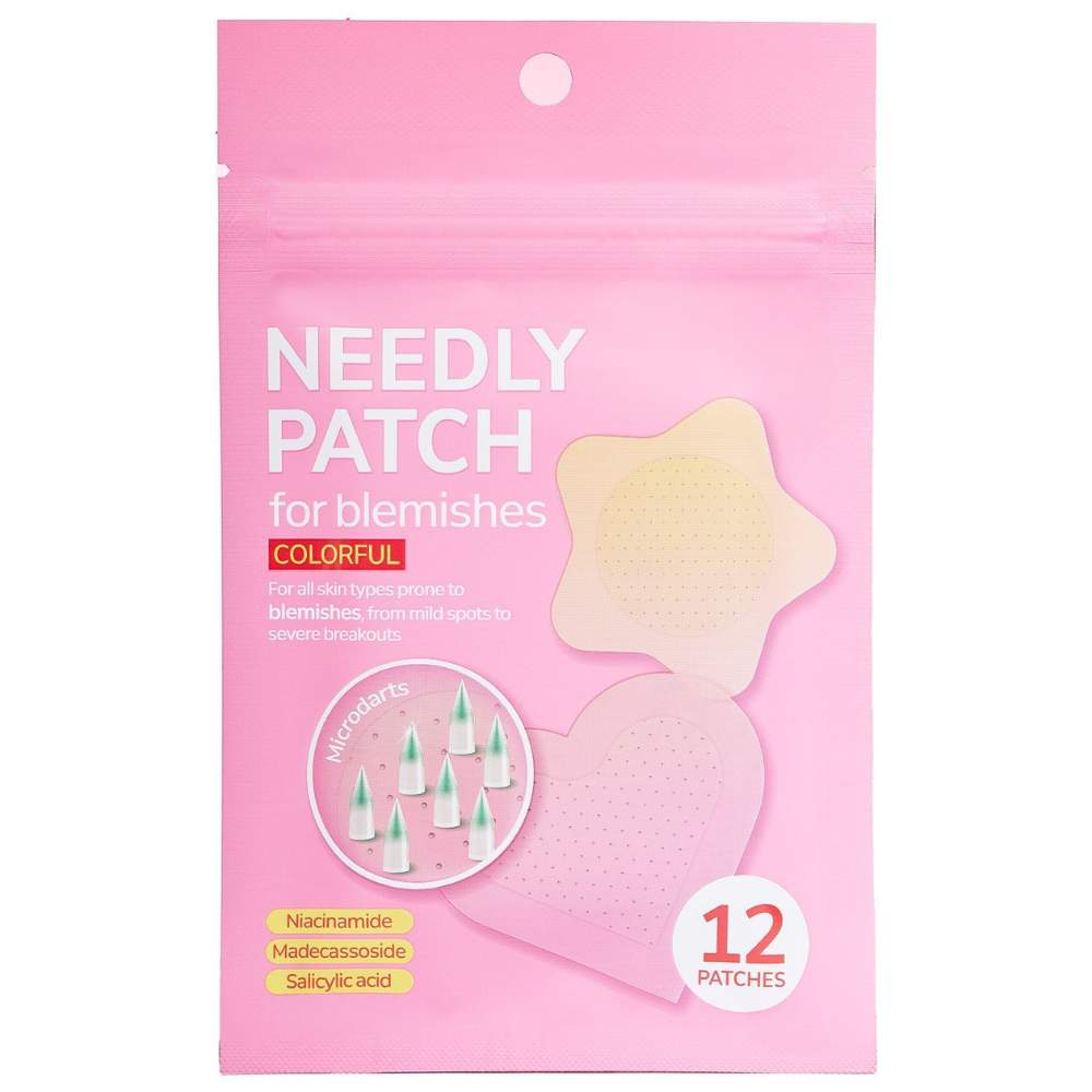 Мікроголкові патчі від прищів Needly Patch for blemishes colorful