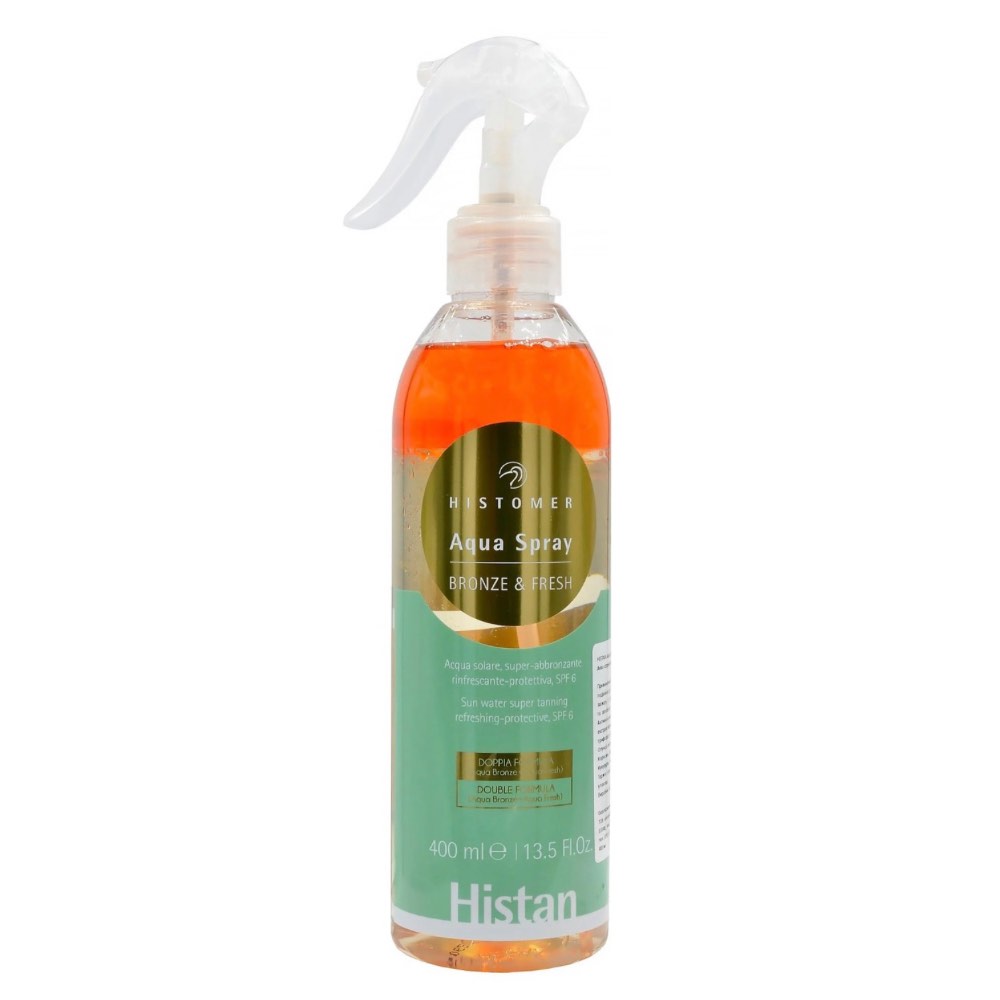 Двофазний аква-спрей для посилення засмаги Histomer Bronze&Fresh Aqua Spray 400 ml