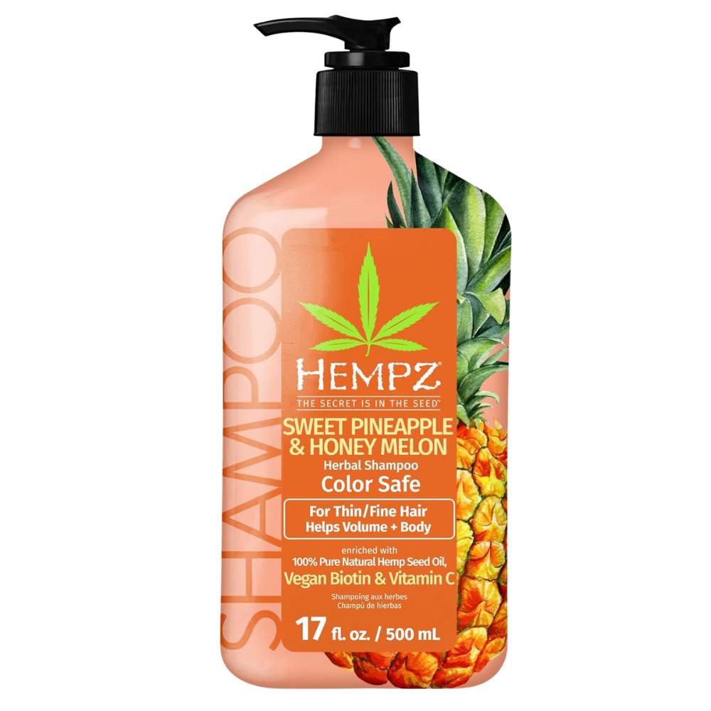 Шампунь "Ананас-Медова Диня" для об'єму  Hempz Volumising Shampoo Sweet Pineapple & Honey Melon 500 ml