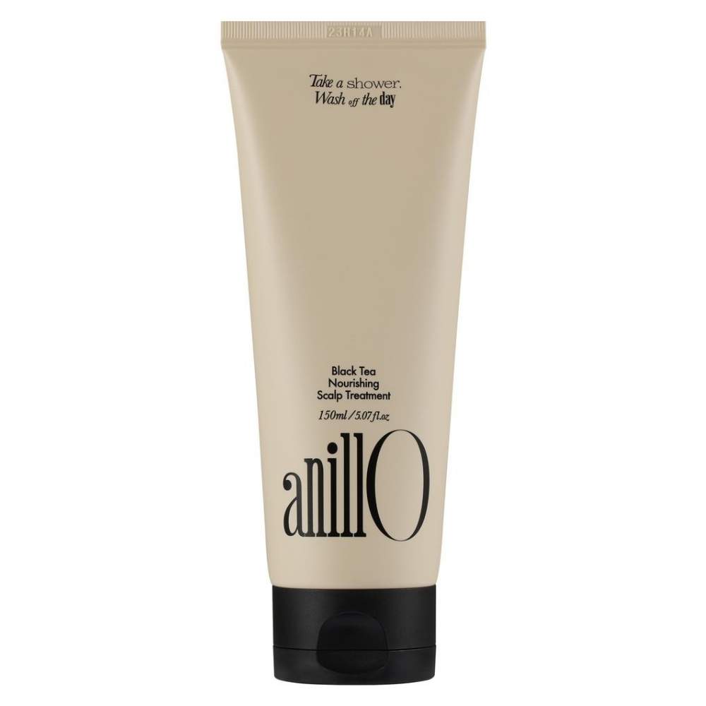 Живильна зміцнююча маска для волосся anillO Black Tea Nourishing Scalp Treatment 150 мл