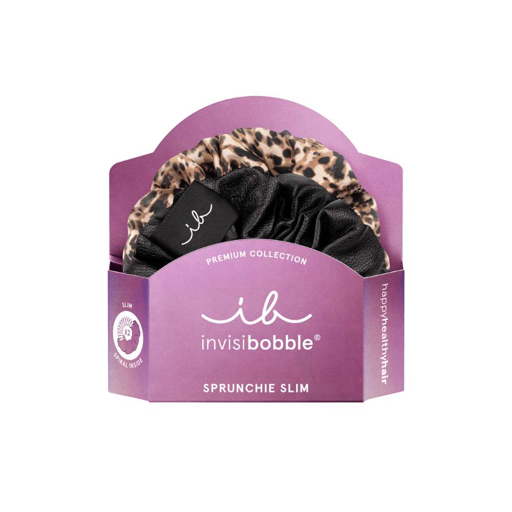 Резинка-браслет для волосся invisibobble SPRUNCHIE SLIM PREMIUM Leo Is The New Black
