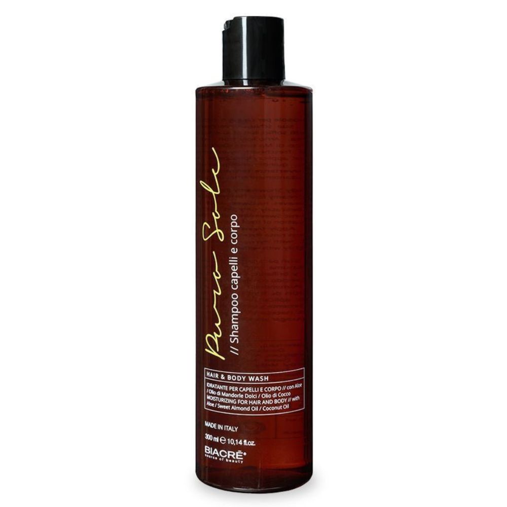 K0001 Делікатний зволожуючий шампунь та гель для душу Biacre Shampoo & Doccia Idratante 300 ml