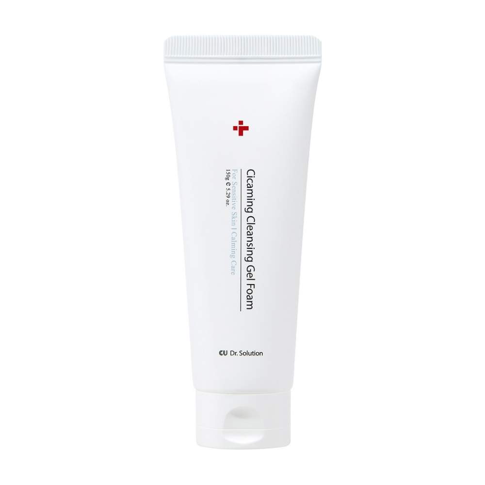 Очищуюча гель-пінка з центелою CU Skin Dr.Solution Cicaming Cleansing Gel Foam 150 мл