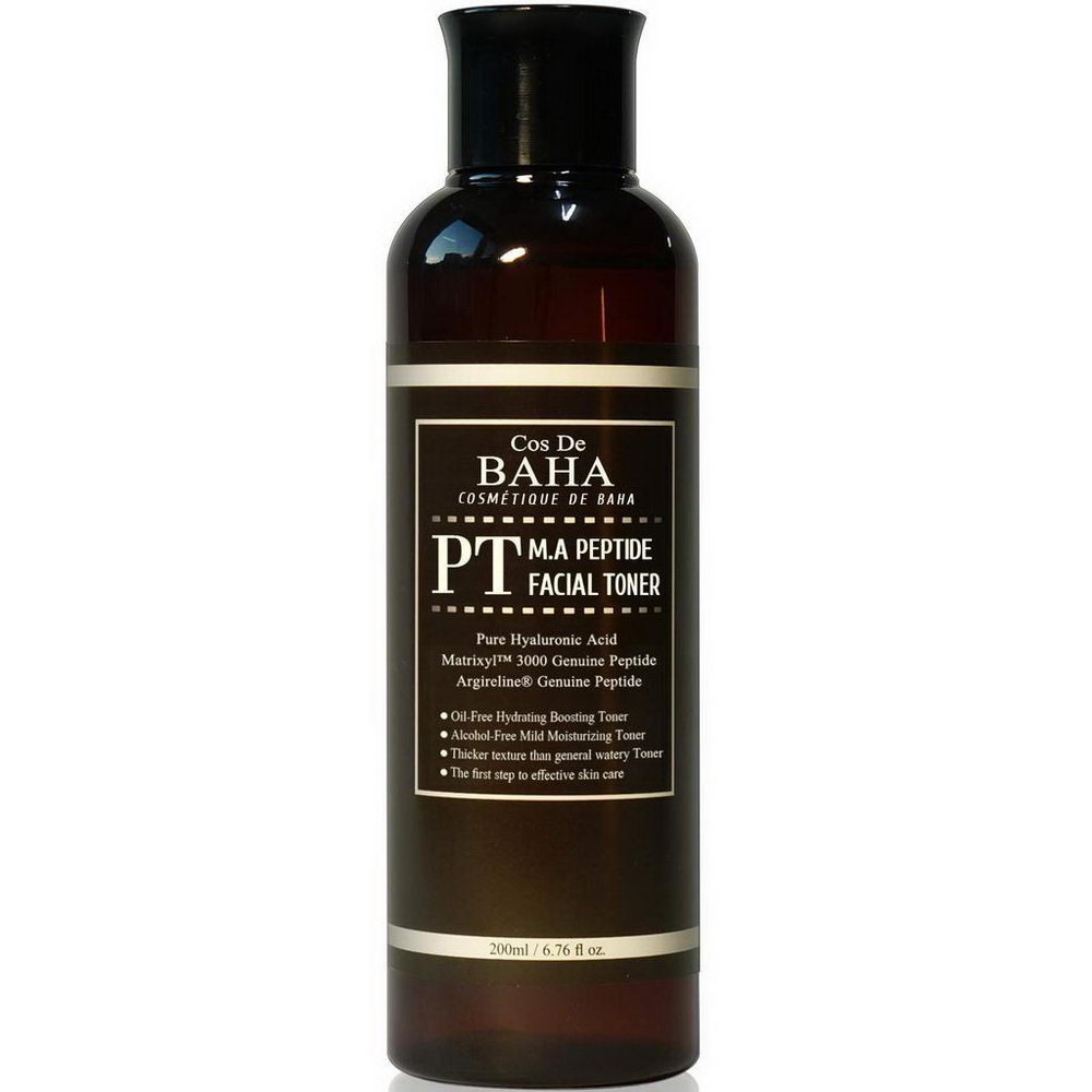 Тонер з пептидним комплексом Cos De Baha M.A Peptide Facial Toner 200 ml